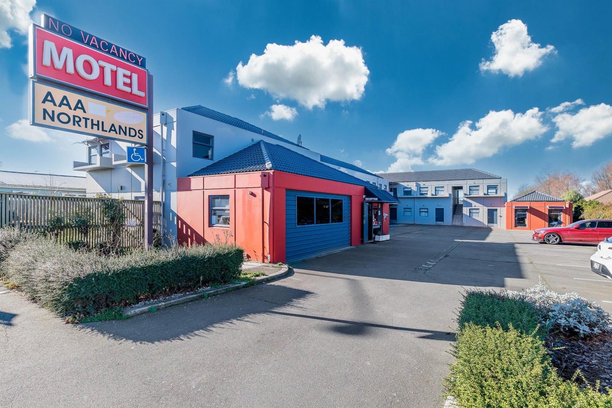 Aaa Northlands Motel Крайстчърч Екстериор снимка
